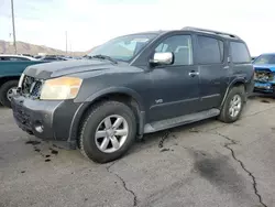 Nissan salvage cars for sale: 2008 Nissan Armada SE