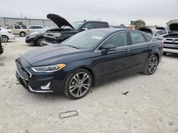 Salvage cars for sale at Haslet, TX auction: 2020 Ford Fusion Titanium