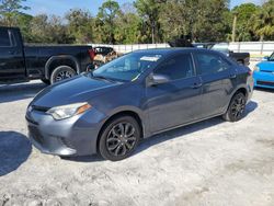 Salvage cars for sale at Fort Pierce, FL auction: 2016 Toyota Corolla L