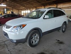 Salvage trucks for sale at Phoenix, AZ auction: 2011 Hyundai Veracruz GLS