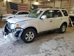 Salvage cars for sale at Columbia, MO auction: 2012 Ford Escape Limited