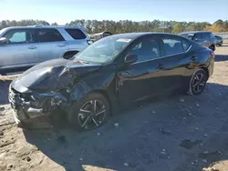 Salvage cars for sale at Florence, MS auction: 2024 Nissan Sentra SV