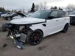 Land Rover Vehiculos salvage en venta: 2022 Land Rover Range Rover Sport HST