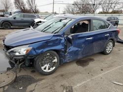 Nissan salvage cars for sale: 2019 Nissan Sentra S