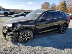 Salvage cars for sale at Concord, NC auction: 2019 Alfa Romeo Stelvio TI