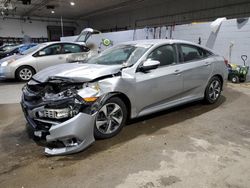 Salvage cars for sale at Candia, NH auction: 2019 Honda Civic LX