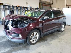 Salvage cars for sale at Candia, NH auction: 2019 Ford Edge SEL