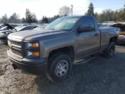 Vehiculos salvage en venta de Copart Graham, WA: 2015 Chevrolet Silverado C1500