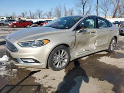 Ford salvage cars for sale: 2017 Ford Fusion SE Hybrid