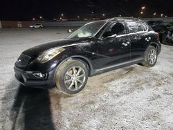 Salvage cars for sale at Elgin, IL auction: 2017 Infiniti QX50