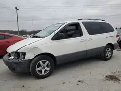 Toyota Sienna ce salvage cars for sale: 2000 Toyota Sienna CE