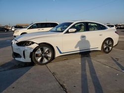 Salvage cars for sale from Copart Grand Prairie, TX: 2023 BMW I4 Edrive 40