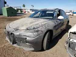 Alfa Romeo salvage cars for sale: 2019 Alfa Romeo Giulia TI