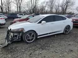 Salvage cars for sale at Cicero, IN auction: 2014 Ford Fusion SE