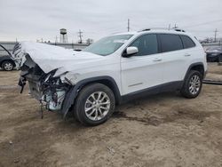 Salvage cars for sale at Chicago Heights, IL auction: 2019 Jeep Cherokee Latitude