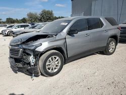 Salvage cars for sale at Apopka, FL auction: 2023 Chevrolet Traverse LS