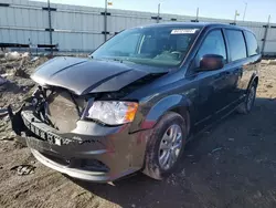 Salvage cars for sale at Cahokia Heights, IL auction: 2019 Dodge Grand Caravan SE