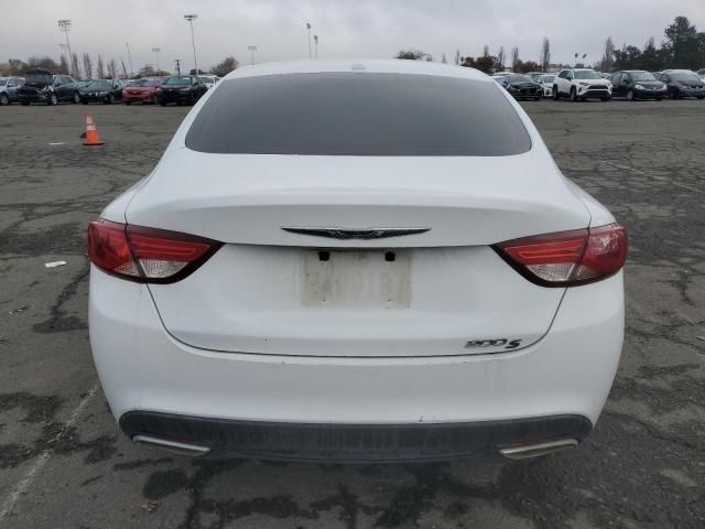 2015 Chrysler 200 S