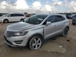 Salvage cars for sale at Houston, TX auction: 2017 Lincoln MKC Premiere