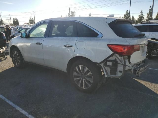 2016 Acura MDX Technology