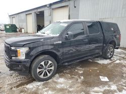 Salvage cars for sale at Davison, MI auction: 2019 Ford F150 Supercrew