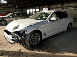 BMW salvage cars for sale: 2020 BMW 530 I