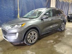 Salvage cars for sale at Woodhaven, MI auction: 2020 Ford Escape SEL