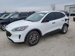 Salvage cars for sale at Kansas City, KS auction: 2022 Ford Escape S