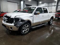 Salvage cars for sale at Ham Lake, MN auction: 2012 Ford F150 Supercrew