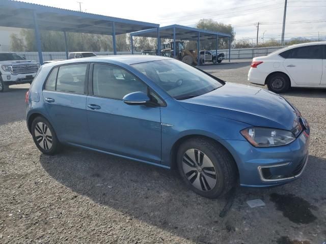 2016 Volkswagen E-GOLF SE