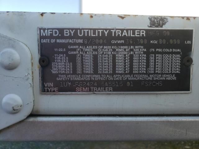 2005 Utility Trailer