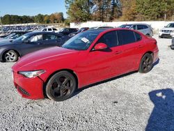 Alfa Romeo salvage cars for sale: 2017 Alfa Romeo Giulia Q4