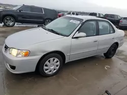 Salvage Cars with No Bids Yet For Sale at auction: 2002 Toyota Corolla CE