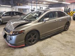 Salvage cars for sale at Wheeling, IL auction: 2008 Honda Civic EX