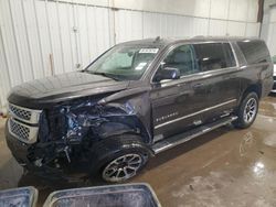 Salvage cars for sale at Franklin, WI auction: 2017 Chevrolet Suburban K1500 LT