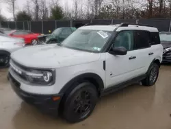 Salvage cars for sale at Waldorf, MD auction: 2022 Ford Bronco Sport BIG Bend