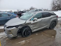 Salvage cars for sale from Copart London, ON: 2022 Lexus RX 350