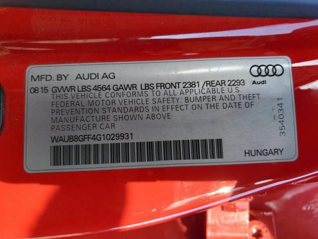 2016 Audi A3 Premium