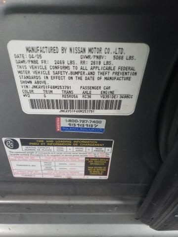 2006 Infiniti M35 Base