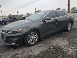 Salvage cars for sale at Colton, CA auction: 2017 Chevrolet Malibu LT