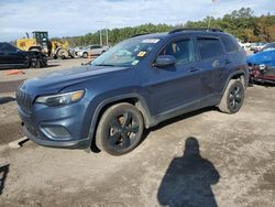 Salvage cars for sale at Greenwell Springs, LA auction: 2021 Jeep Cherokee Latitude