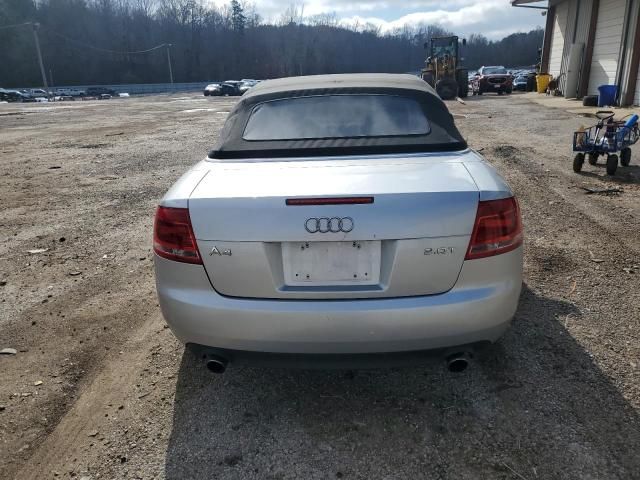 2007 Audi A4 2.0T Cabriolet