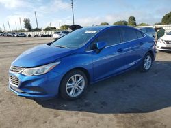 Chevrolet salvage cars for sale: 2018 Chevrolet Cruze LT