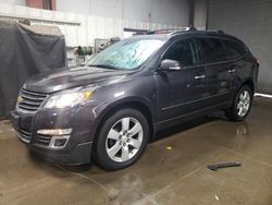 Salvage cars for sale at Elgin, IL auction: 2015 Chevrolet Traverse LTZ