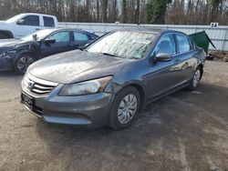 Salvage cars for sale at Glassboro, NJ auction: 2012 Honda Accord LX