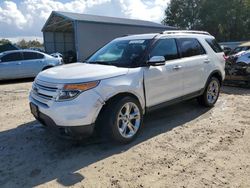 Ford Explorer Limited salvage cars for sale: 2014 Ford Explorer Limited