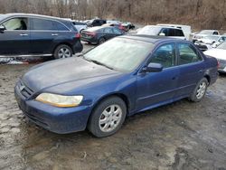 Salvage cars for sale from Copart Marlboro, NY: 2002 Honda Accord EX