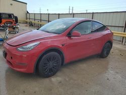 Salvage cars for sale at Haslet, TX auction: 2023 Tesla Model Y