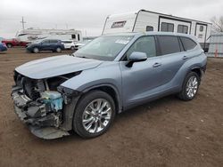 Salvage cars for sale at Greenwood, NE auction: 2020 Toyota Highlander Limited