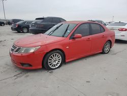 Salvage cars for sale at Wilmer, TX auction: 2008 Saab 9-3 2.0T